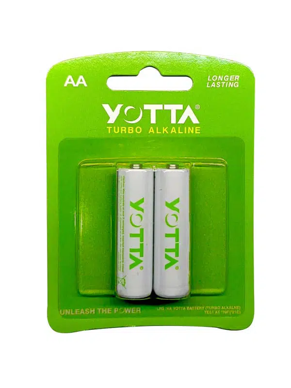 باتری قلمی یوتا YOTTA AA Extra Power بسته 2عددی