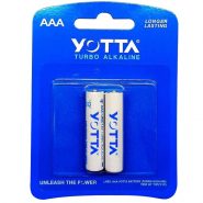 باتری نیم قلمی یوتا YOTTA AAA Extra Power بسته 2عددی