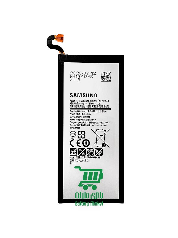 باتری غیراصلی گوشی سامسونگ Samsung Galaxy S6 Edge Plus
